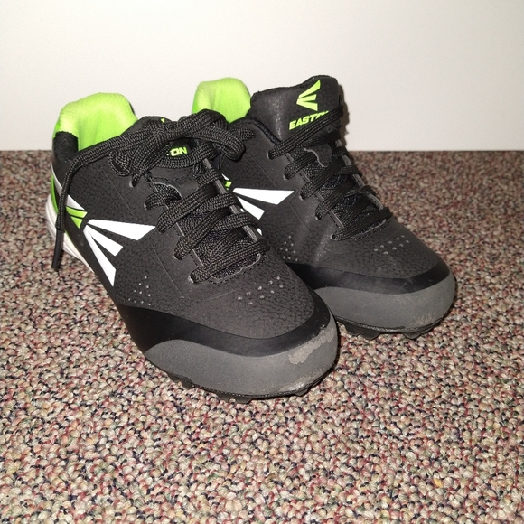 Little Boys Easton Baseball shoe - Picture 1 of 4
